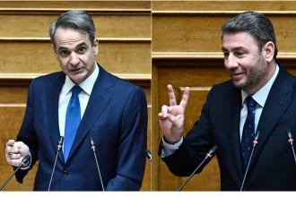 «Ώρα του Πρωθυπουργού» στη Βουλή: Μετωπική Μητσοτάκη – Ανδρουλάκη για την ενεργειακή ακρίβεια