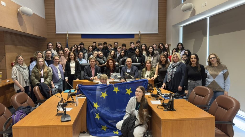 Η Πάτρα στο επίκεντρο ευρωπαϊκού διαλόγου: μαθητές από Γερμανία και Κύπρο στο 1ο ΓΕΛ Πατρών