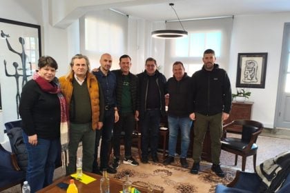 Συνάντηση του Δημάρχου και του Αντιδημάρχου Παιδείας με δασκάλους