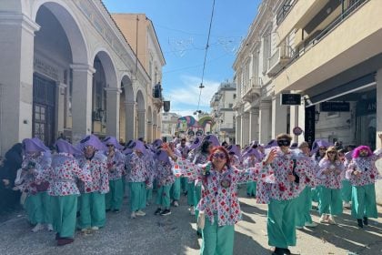 Δυναμική η παρουσία του Πανεπιστημίου Πατρών στο Πατρινό Καρναβάλι - ΦΩΤΟ