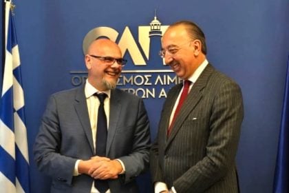 Ο Πρέσβης της Ισπανίας Jorge Domecq στον Οργανισμό Λιμένος Πατρών