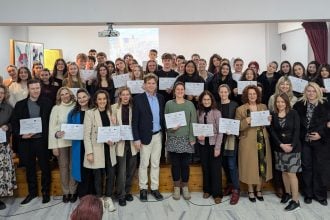 Η Πάτρα στο επίκεντρο ευρωπαϊκού διαλόγου: μαθητές από Γερμανία και Κύπρο στο 1ο ΓΕΛ Πατρών