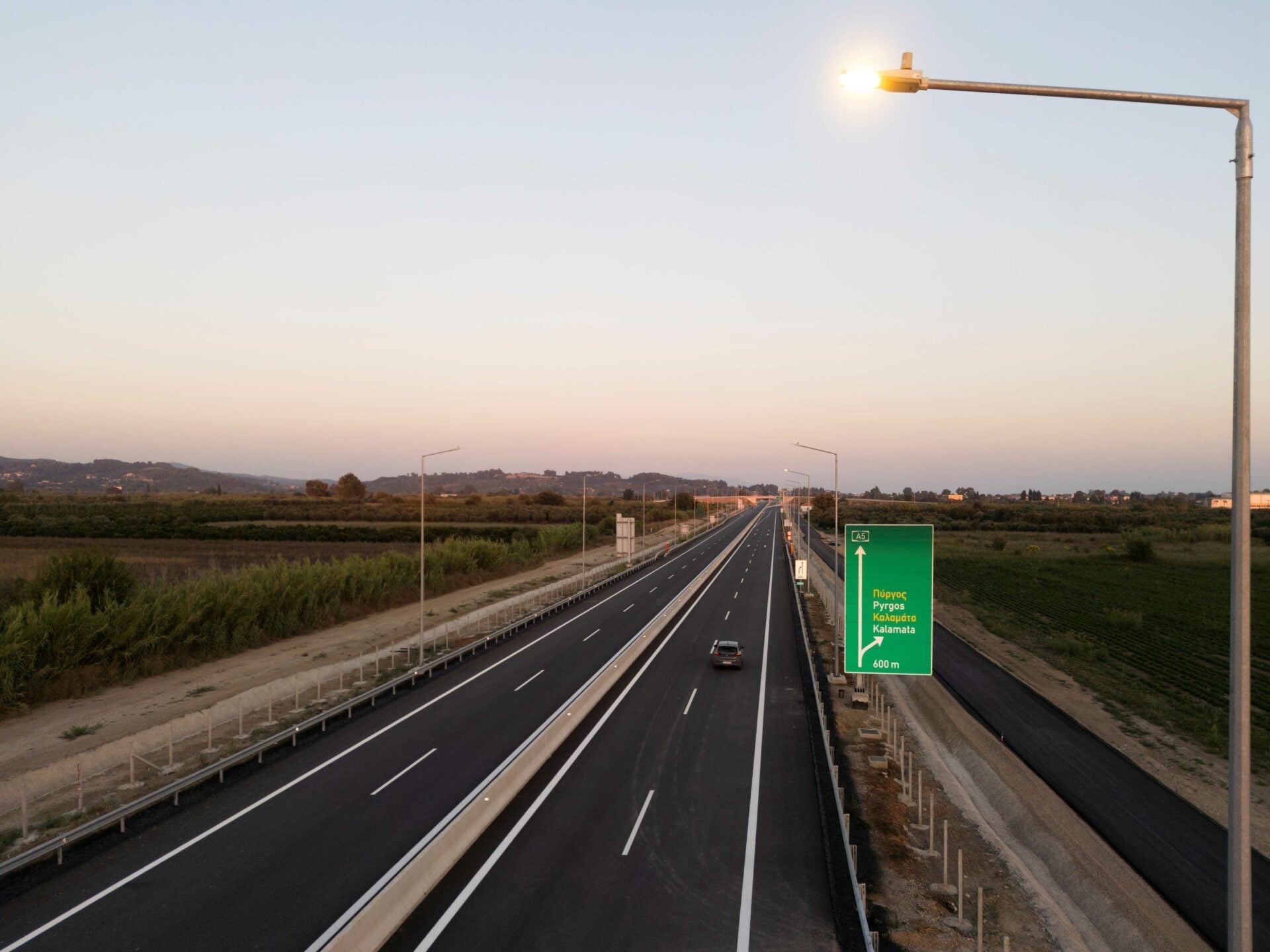 Ολυμπία Οδός: Αποκλεισμός του κόμβου της Κ. Αχαΐας από το απόγευμα