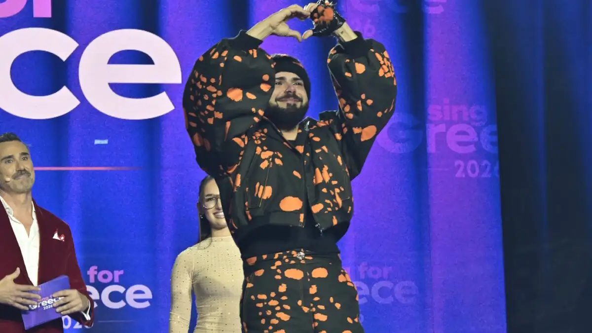 Eurovision 2026: Ο Akylas κέρδισε στον ελληνικό τελικό με το τραγούδι «Ferto» και έκλαψε από χαρά