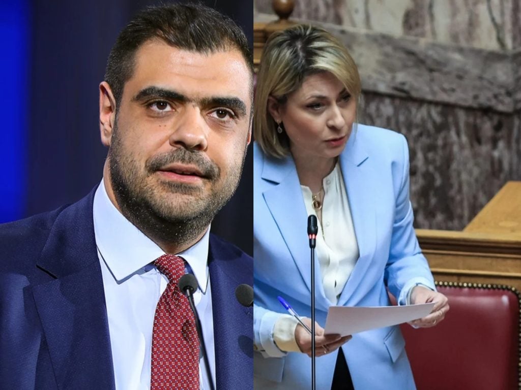 Μαρινάκης κάλυψε Αλεξοπούλου: Δεν απευθυνόταν στους πολίτες αλλά στα κόμματα