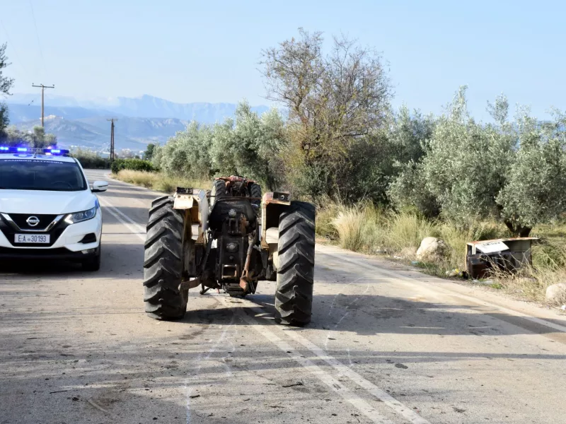 Γορτυνία: 67χρονος καταπλακώθηκε από τρακτέρ και τραυματίστηκε θανάσιμα