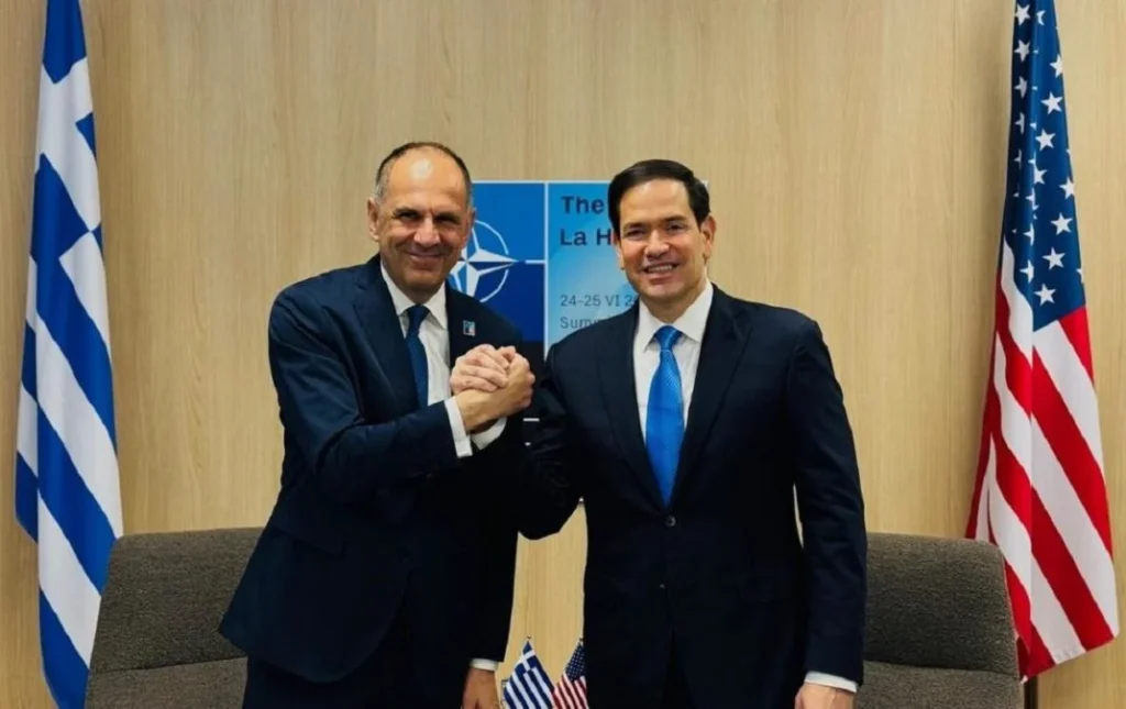 Στον Λευκό Οίκο η συνάντηση Γεραπετρίτη – Ρούμπιο