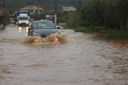 Το Καλέντζι Αχαΐας στις 8 περιοχές με τα μεγαλύτερα ύψη βροχής