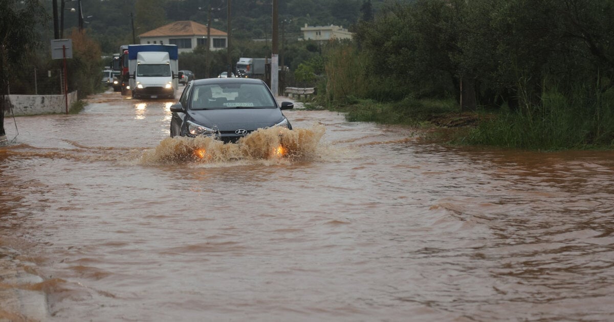 Το Καλέντζι Αχαΐας στις 8 περιοχές με τα μεγαλύτερα ύψη βροχής