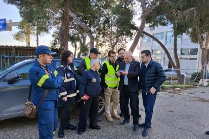 Στο Κατάκολο ο Ευθ. Λέκκας: Πρέπει να ξεκινήσει η διαδικασία θραύσης του βράχου