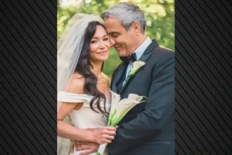 Η Μάρω Λύτρα ανέβασε φωτογραφίες με τον σύζυγό της από τον γάμο τους