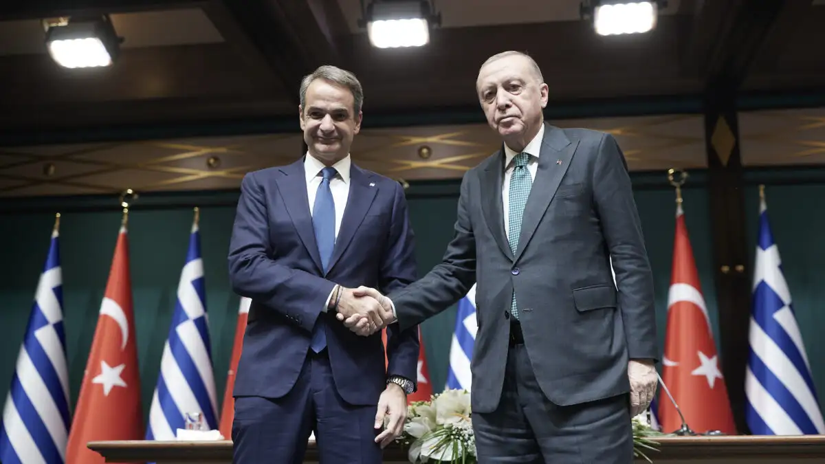 Κοινή δήλωση Μητσοτάκη - Ερντογάν: Στόχος τα 10 δισ. δολάρια σε διμερή εμπορικό όγκο έως το τέλος της δεκαετίας
