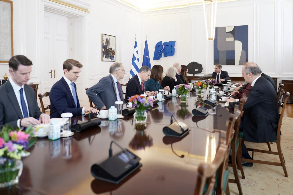 Μητσοτάκης: Συνάντηση με αντιπροσωπεία του Κογκρέσου των ΗΠΑ – «Οι σχέσεις μας βρίσκονται στο υψηλότερο επίπεδο όλων των εποχών»