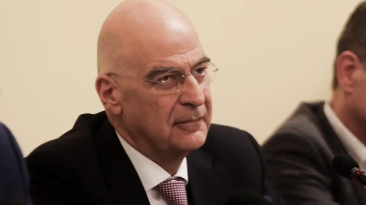 Νίκος Δένδιας από Ουάσιγκτον: Η «Γαλάζια Πατρίδα» δεν βοηθά στον διάλογο με την Τουρκία