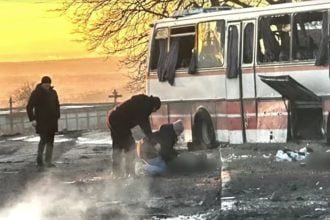 Ρωσικά drone χτύπησαν λεωφορείο με εργαζόμενους ορυχείου στην Ουκρανία - 15 νεκροί 7 τραυματίες