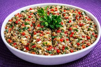 Πικάντικη μελιτζανοσαλάτα