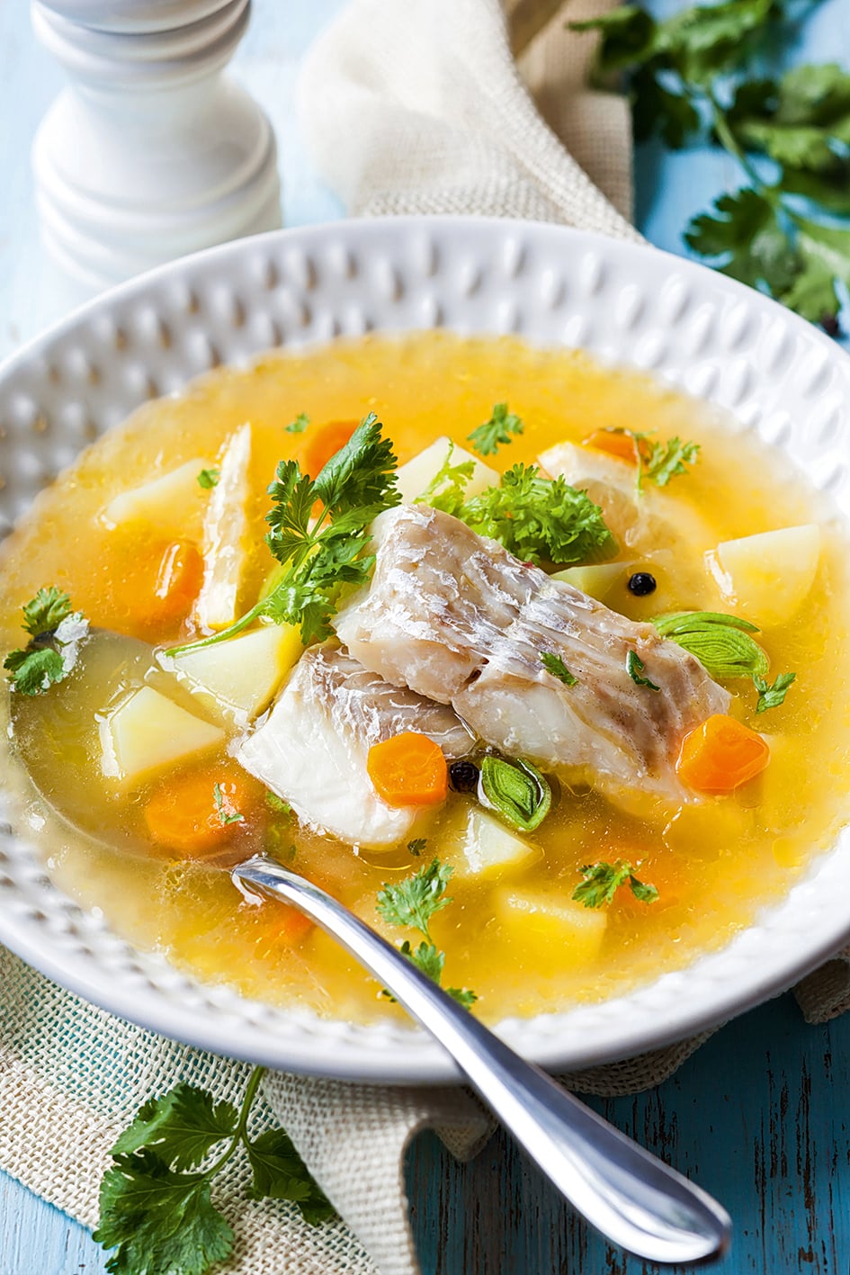 Ψαρόσουπα με λαχανικά