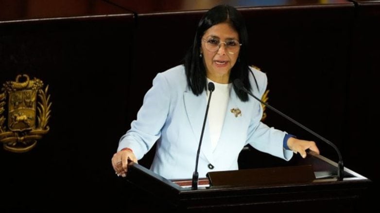 Βενεζουέλα: Η Ροντρίγκες καλεί τον Τραμπ να τερματίσει «τον αποκλεισμό και τις κυρώσεις»