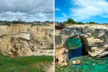 Κατέρρευσε μετά την κακοκαιρία η Αψίδα των Εραστών – Το πιο φωτογραφημένο φυσικό μνημείο στο Σαλέντο (ΒΙΝΤΕΟ)
