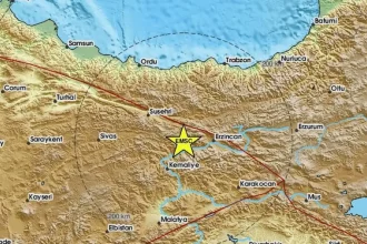 Σεισμός 4,9 Ρίχτερ στην Ανατολική Τουρκία
