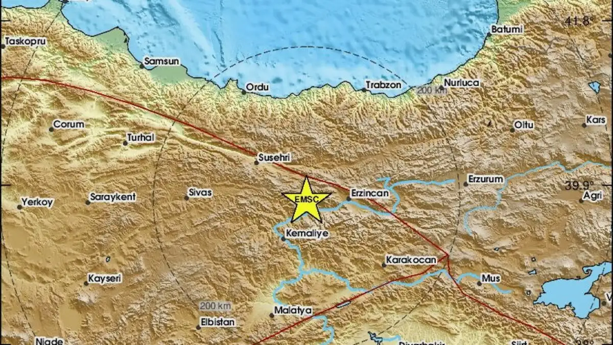 Σεισμός 4,9 Ρίχτερ στην Ανατολική Τουρκία