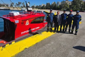 Ηγουμενίτσα: Νέο διασωστικό ταχύπλοο στην Πυροσβεστική μέσω του προγράμματος «Αιγίς»