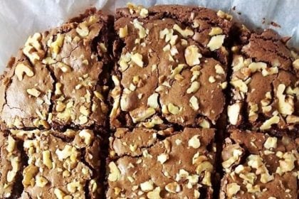 Σοκολατένιο μπράουνι με ελαιόλαδο