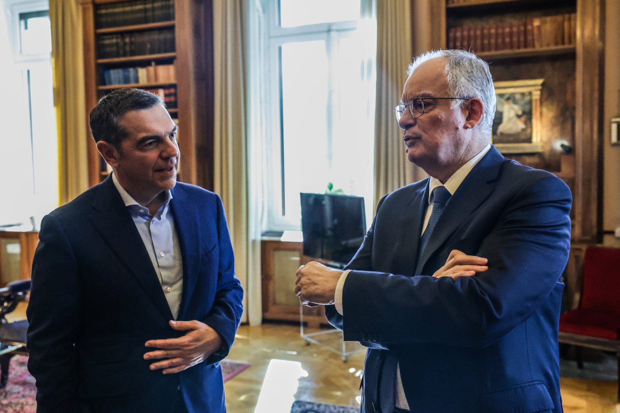 Στο Προεδρικό Μέγαρο ο Αλέξης Τσίπρας