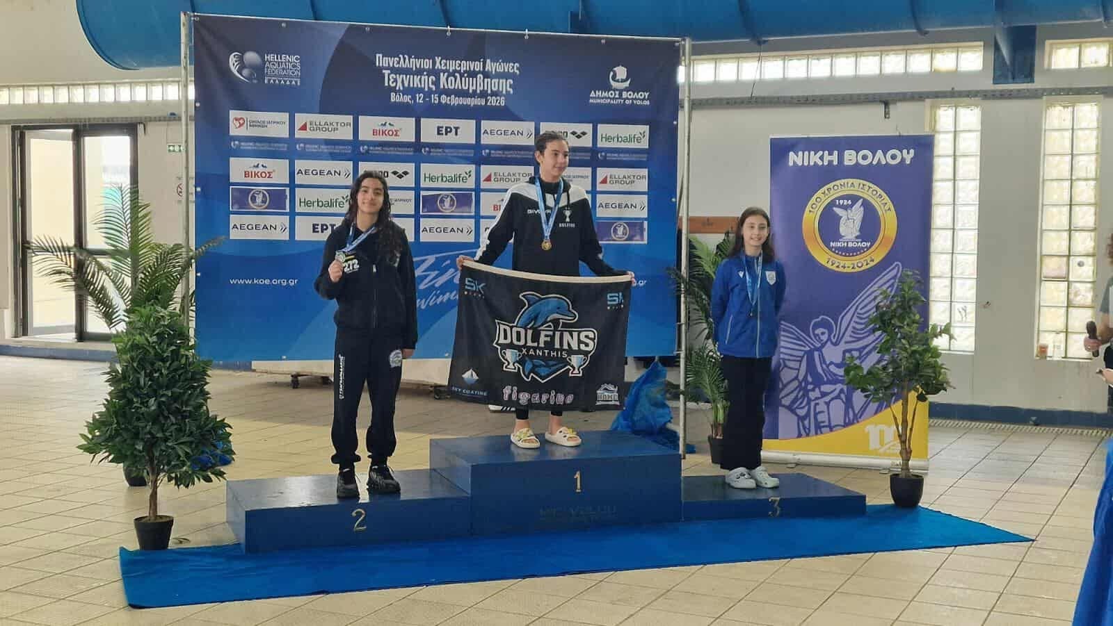 Πανελλήνιο Χειμερινό Πρωτάθλημα Τεχνικής Κολύμβησης: Στο βάθρο η Πάτρα - Χρυσό στo Masters και διπλό ασημένιο στις μικρές κατηγορίες