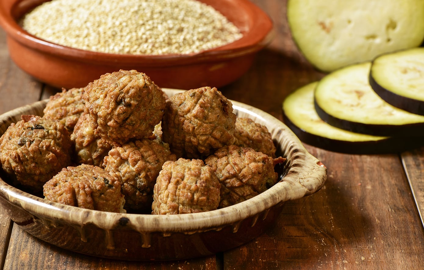 Συνταγή για μελιτζανοκεφτέδες