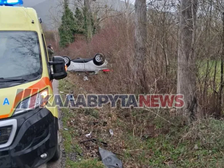 Κλειτορία: Σοβαρό τροχαίο με τρία οχήματα - Το ένα ανετράπη (ΦΩΤΟ)