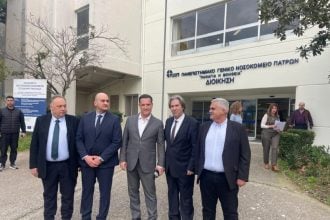 Σε πλήρη εξέλιξη το έργο "Επέκταση ΤΕΠ και κατασκευή πεζογέφυρας διασύνδεσης ΠΓΝΠ με κτίριο του Πανεπιστημίου Πατρών