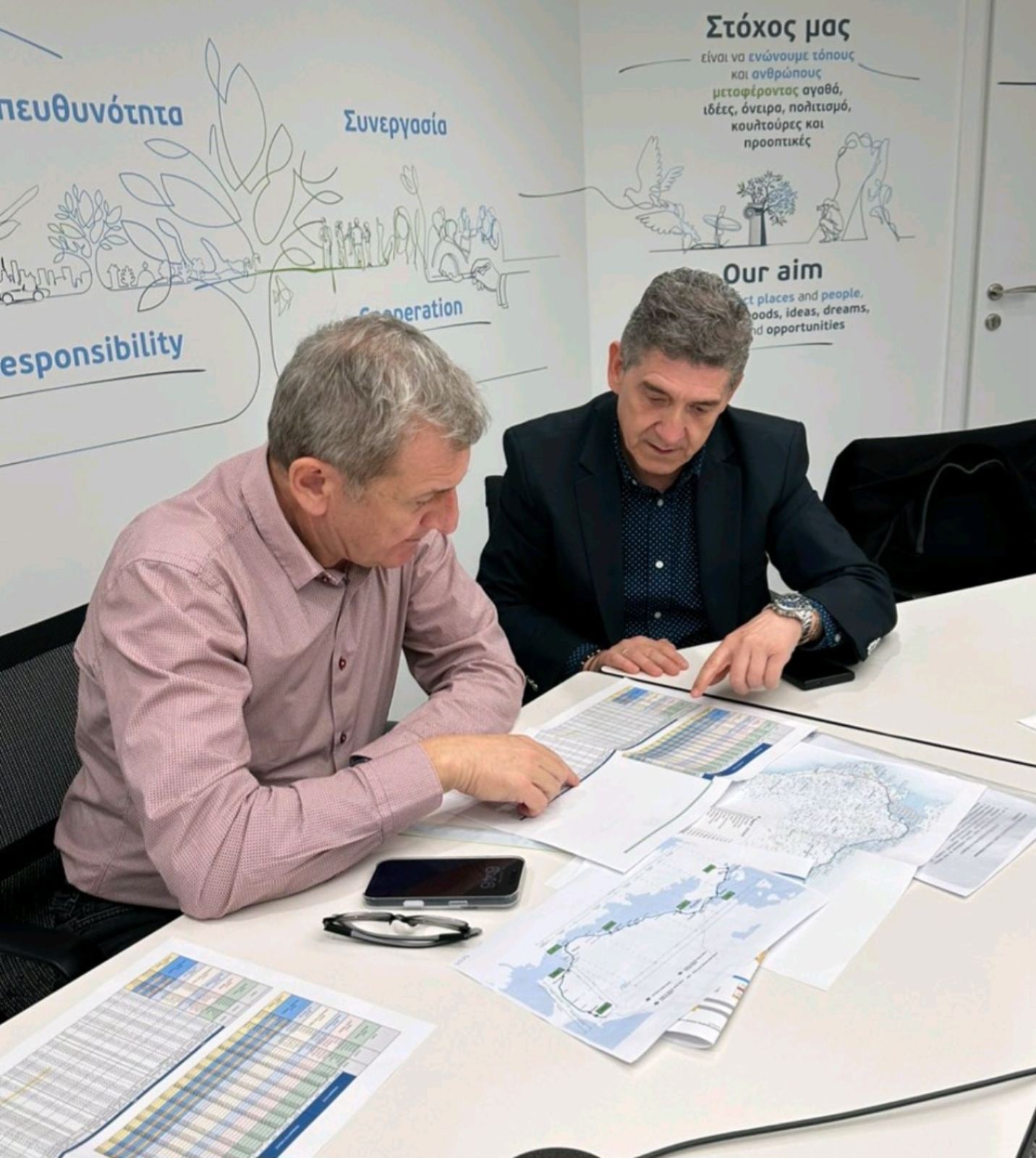 Συνάντηση Γρ. Αλεξόπουλου με Π. Παπανικόλα για τα διόδια στον νέο αυτοκινητόδρομο της Πατρών- Πύργου