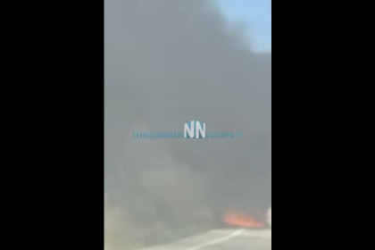 Στις φλόγες αυτοκίνητο στο Περιθώρι Ναυπακτίας - BINTEO