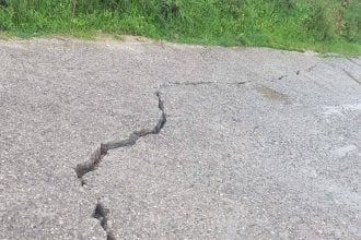 Πάτρα: "Ράγισε" ο δρόμος προς Βελβίτσι, Δραγώλαινα, Μπάλλα, Βούντενη και Συχαινά