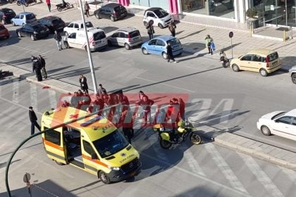 ΤΩΡΑ - Πάτρα: Τροχαίο με δίκυκλο στην εθνική οδό - Ένας τραυματίας