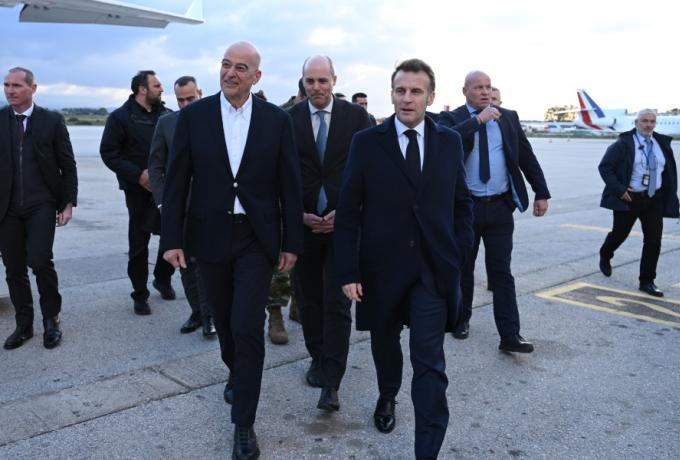 Νίκος Δένδιας: «Η παρουσία του Μακρόν σε Κύπρο και Κρήτη στέλνει σαφές μήνυμα»