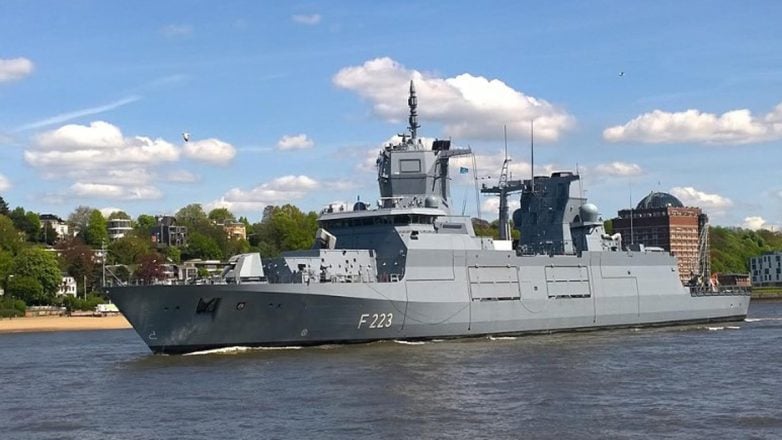 Έφτασε στην Κύπρο η γερμανική φρεγάτα FGS Nordrhein-Westfalen