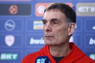 Μπαρτζώκας: «Γράφτηκε ότι στον Παναθηναϊκό θεωρούν πως θα κατακτήσουν την Ευρωλίγκα, τι πίεση να έχουν για τη 10η θέση;»