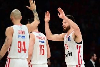 Έριξε 100άρα στον ΠΑΟΚ και ετοιμάζεται για τη γαλλική εβδομάδα της Ευρωλίγκας ο Ολυμπιακός