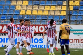 Αστέρας Τρίπολης – Πανσερραϊκός 0-1: Πήρε το ντέρμπι των ουραγών και τράβηξε τους Αρκάδες στον υποβιβασμό