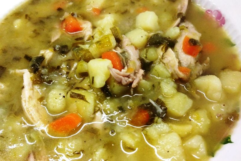 Χυλωμένη κοτόσουπα