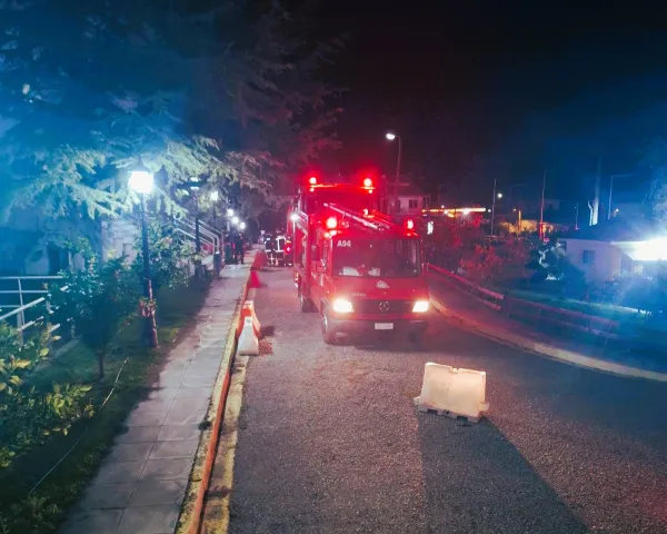 Μεσολόγγι: Συναγερμός στο νοσοκομείο λόγω φωτιάς από βραχυκύκλωμα