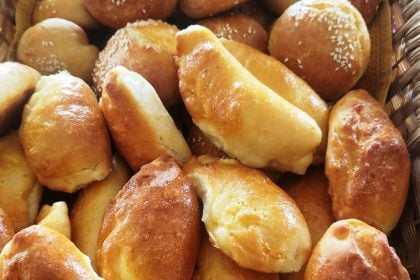 Φουσκωτά τυροπιτάκια