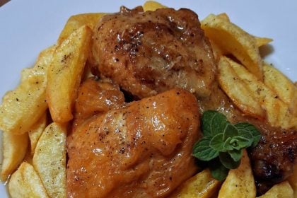 Κοτόπουλο λαδορίγανη