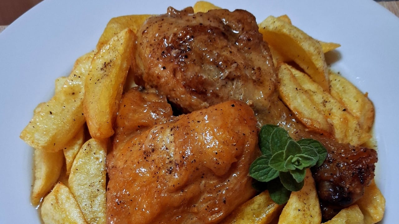 Κοτόπουλο λαδορίγανη