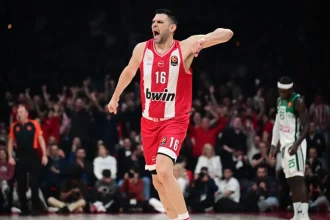 Η βαθμολογία της Euroleague μετά τη νίκη του Ολυμπιακού επί του Παναθηναϊκού