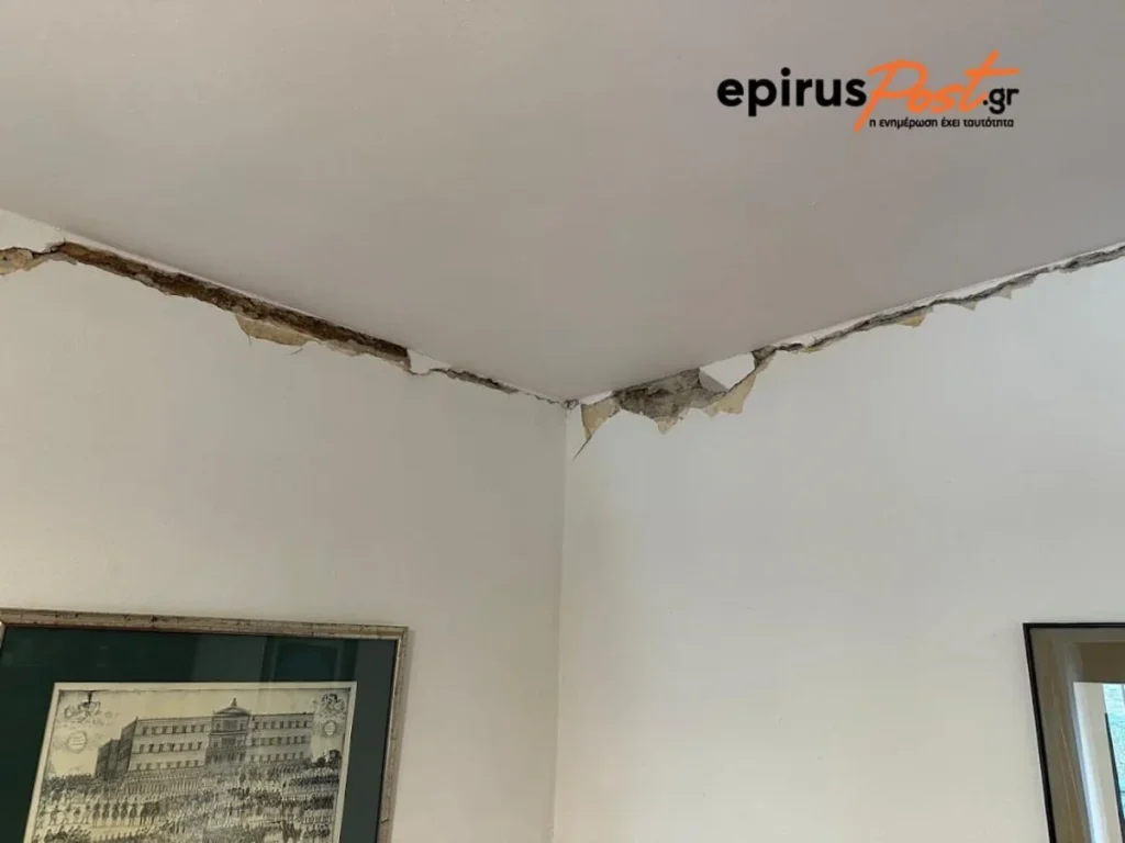 Δήμος Σουλίου: Ζημιές σε κατοικίες στο Πολύδροσο από τα Ρίχτερ (ΦΩΤΟ)