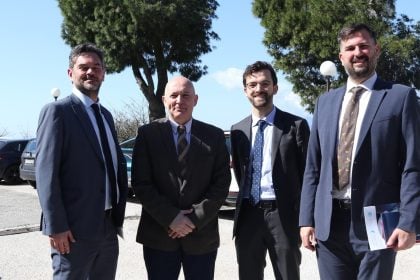 Επίσκεψη του Οικονομικού Τμήματος της Αμερικάνικης Πρεσβείας στην Ελλάδα στις εγκαταστάσεις του Επιστημονικού Πάρκου Πατρών