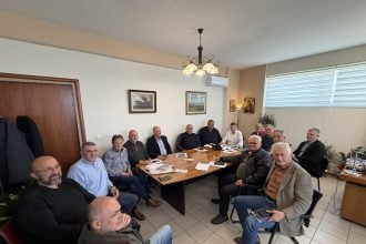 Συνάντηση του Δημάρχου Δυτικής Αχαΐας με το Διοικητικό Συμβούλιο της Ένωσης Ξενοδόχων